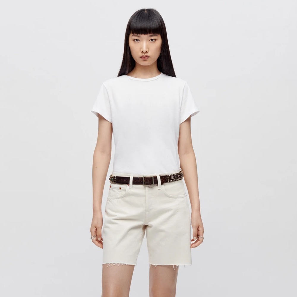 NWT - Re/Done Boyfriend Cut Off Vintage Shorts